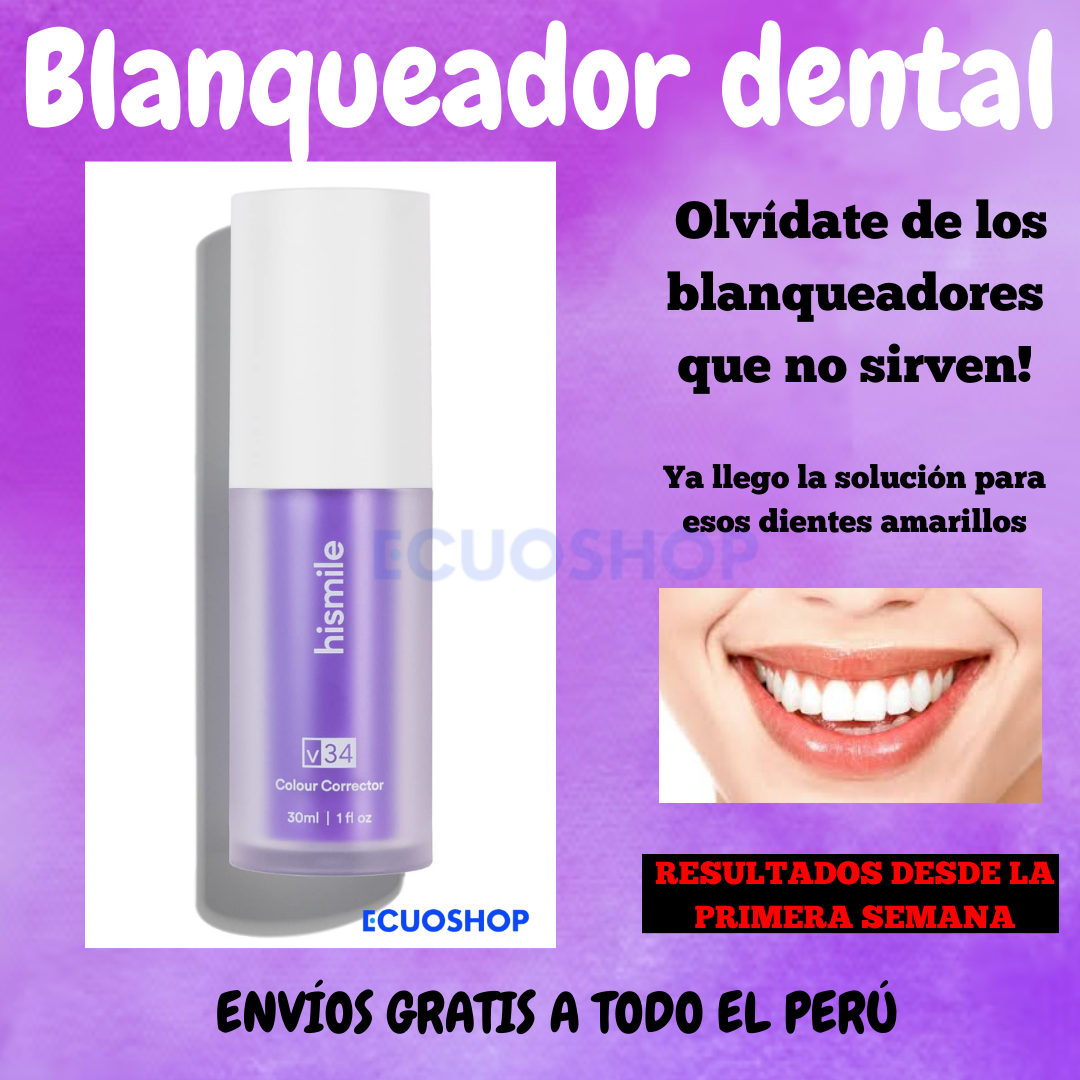 BLANQUEADOR DENTAL ECUOSHOP